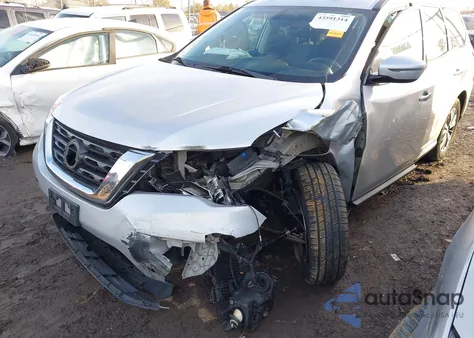 2017 Nissan Pathfinder Sv from USA, damaged, VIN 5N1DR2MM1HC674079